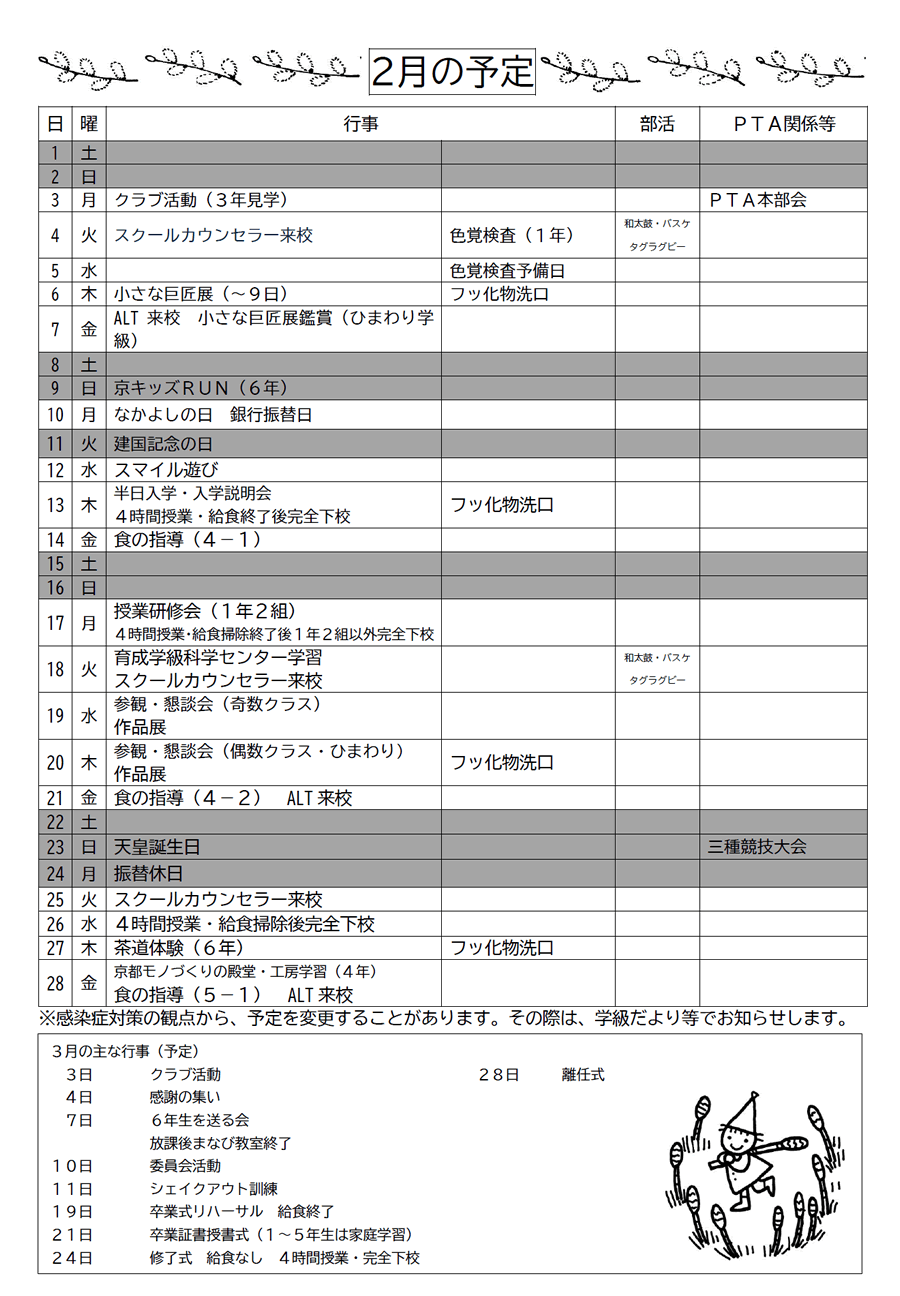 くすのき 2025年2月号